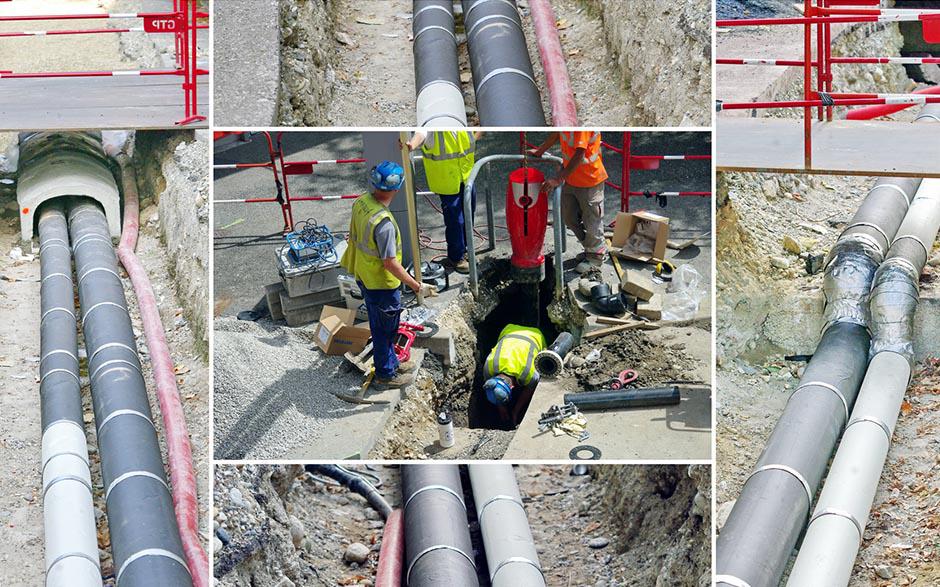 assainissement canalisation Bray-et-Lû